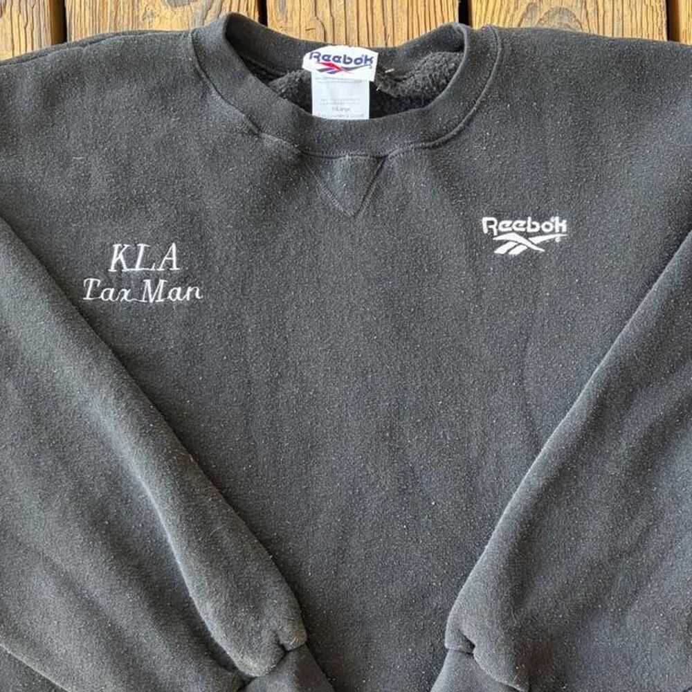 Reebok Men's Black Sweatshirt